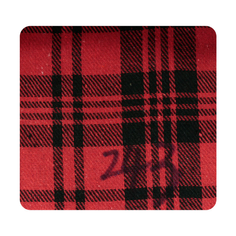 plaid polyester fabric