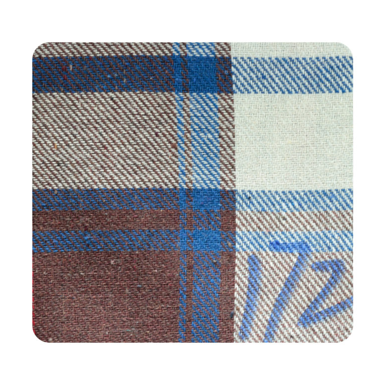 plaid polyester fabric